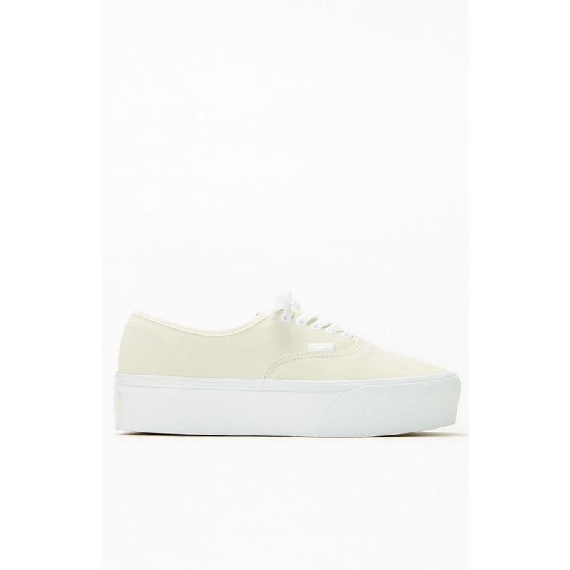 Vans Women's White Authentic Stackform Sneakers - Multicolor T-Shirts, Hoodie, Sweatshirt | DripVista.com