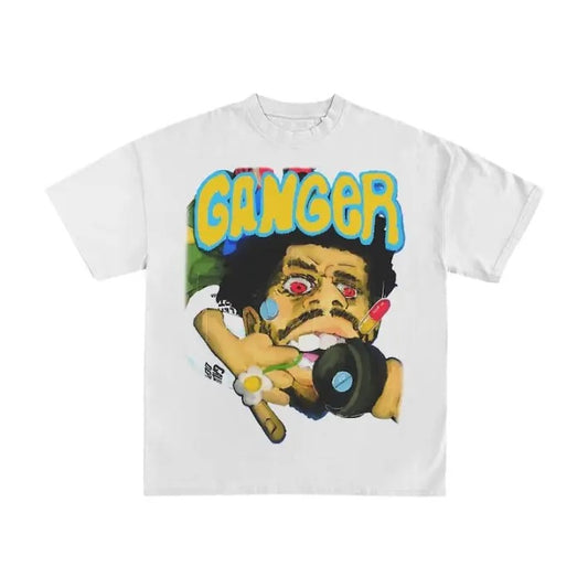 Veezeee shirt - Veezeee ganger tee - rapper tee - Veezeee concert tee - Classic Cut Cotton Shirt - Fabric