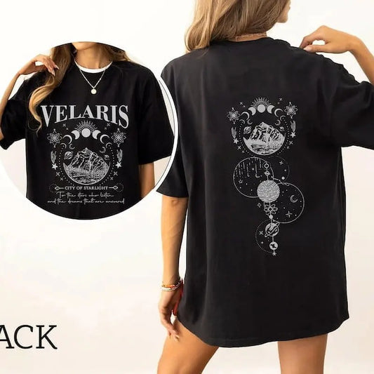 Velaris ACOTAR Shirt, Merch City of Starlight Court of Dream, Merch Sarah J Maas Licensed Throne Of Glass TOG Crescent City T-Shirt, acotar merch