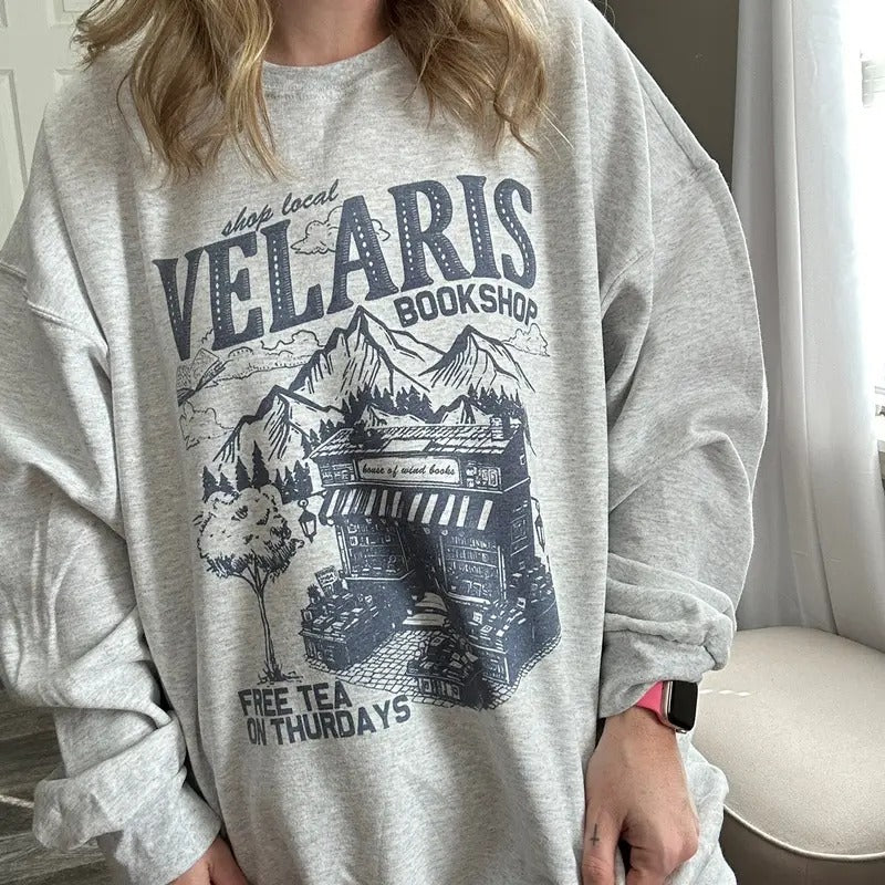 Velaris Bookshop Sweatshirt T-Shirts, Hoodie | DripVista.com