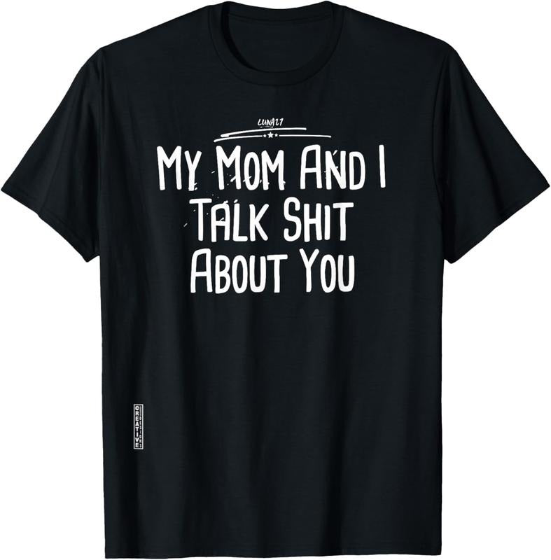 [Versatile T-shirt] My Mom Gunpla brand Swoosh Talk Shit About You T-shirt T-Shirt Top Casual style 02 Hoodie, Sweatshirt