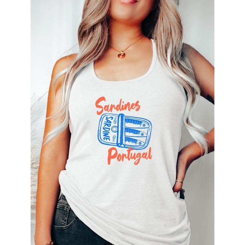Vest for Foodies: Celebrate 'Sardines Portugal' with WB shield Fun Graphic T-Shirts, Hoodie, Sweatshirt | DripVista.com
