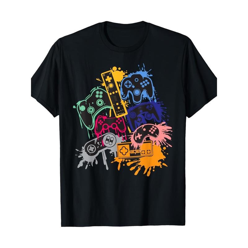 Video game controller that controls everything 100% cotton T-shirt Made in USA