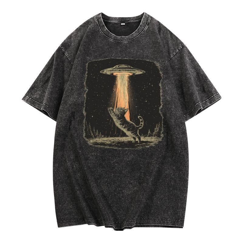 Vintage - inspired Washed Women'WB shield Lightsaber brand