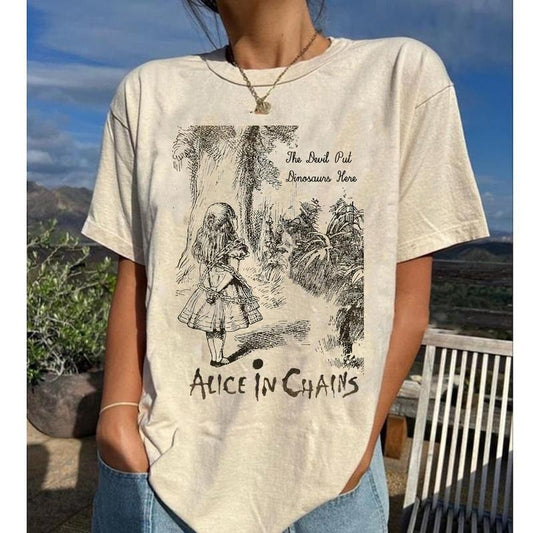 Vintage 1990 Alice In Chains,  Retro Alice In Chains Hoodie Gift, Gift For Her, Music Tour Sweatshirt 2