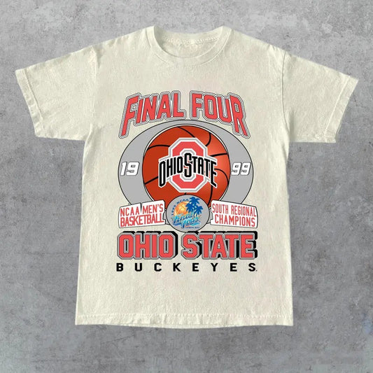 Vintage 1999 Ohio State University Collegiate Star, Unisex Shirt, Menswear Top, Gift for Her, Gift for Him, Gift for Friend