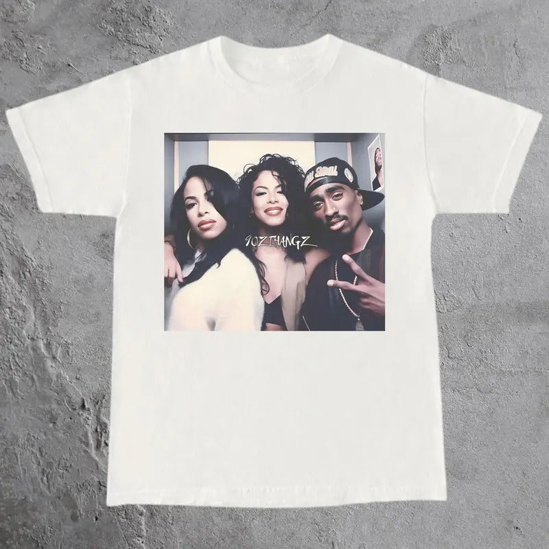 Vintage 2Pac Graphic Tee, Tupac Shakur Shirt, 2Pac Shakur Shirt, 90s Merch, Rapper Shirt, Hip Hop 90s Legends Shirt, Rapper Merch