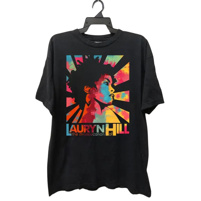 Vintage 90S Shirts, Lauryn Hill Fan Gift T-Shirt, Graphic Tee, Gift for Fan Hoodie, Sweatshirt | DripVista.com