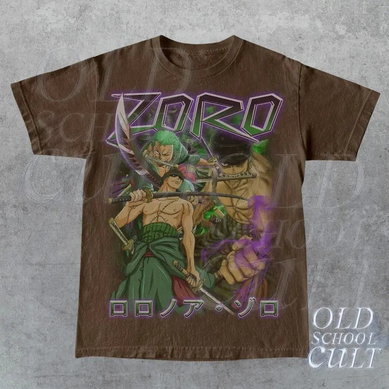 Vintage 90s Bootleg Style Anime T-Shirt | Unisex Heavy Cotton Shirt | Retro Anime Tee | Oversize Vintage Graphic Tee |...