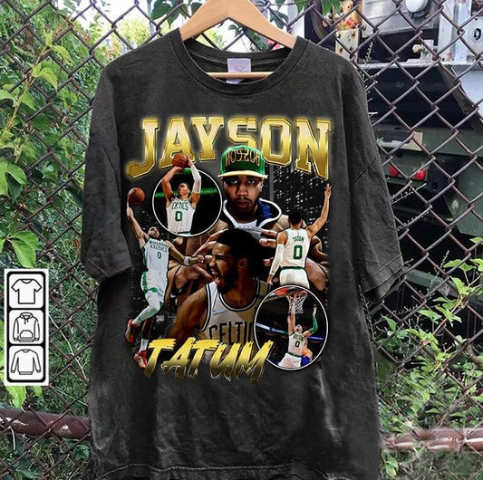 Vintage 90s Graphic Style Jayson Tatum T-shirt - Jayson Tatum Basketball Tee - Jayson Tatum Vintage Tee For Man and Woman Unisex T-shirt