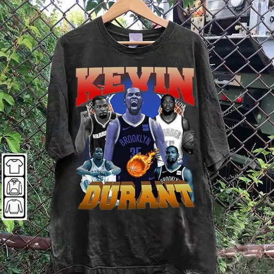 Vintage 90s Graphic Style Kevin Durant T-shirt - Kevin Durant Basketball T-shirt - Kevin Durant Vintage Tee For Man and Woman Unisex T-shirt