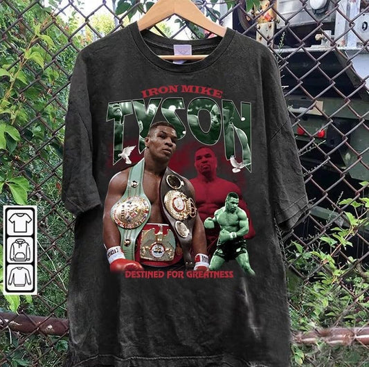 Vintage 90s Graphic Style Mike Tyson T-shirt - Kid Dynamite T-shirt - American Professional Boxer Tee For Man and Woman Unisex Tee, Gift For Fan