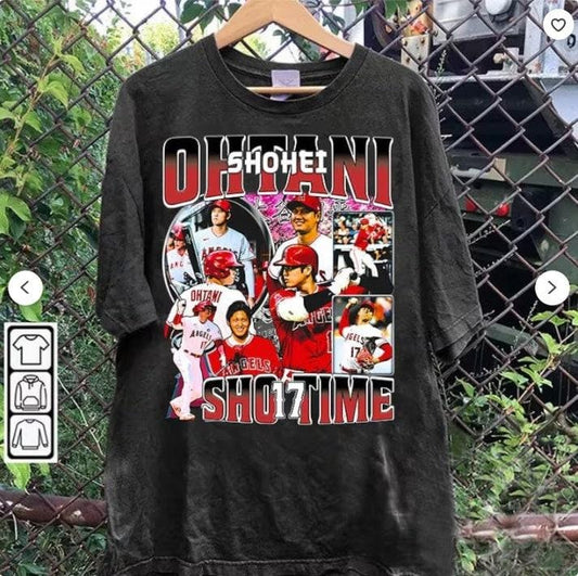 Vintage 90s Graphic Style Shohei Ohtani T-shirt - Shohei Ohtani T-shirt - Retro American Baseball Tee For Man and Woman Unisex T-shirt, Gift For Fan