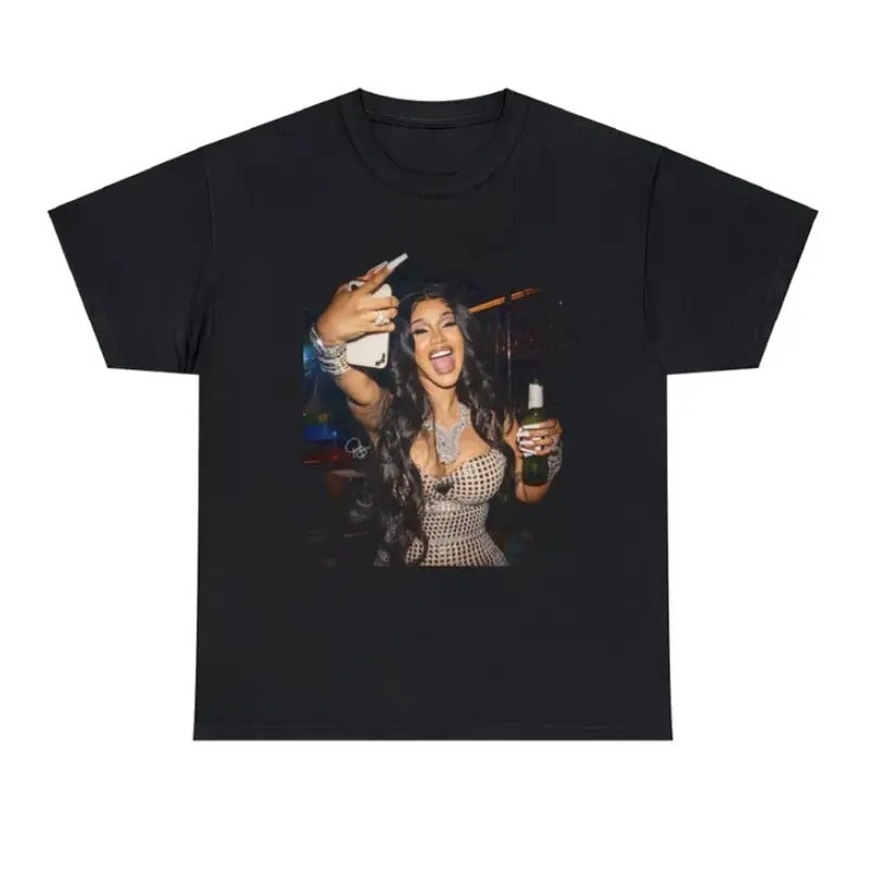 Vintage 90s Graphic Tee, Cardiii B T Shirt, Tour Concert Graphic, Rapper Graphic Tee Hoodie, Sweatshirt | DripVista.com