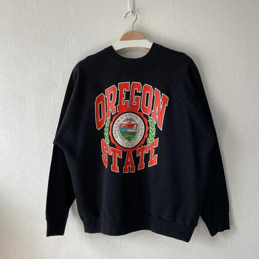 Vintage 90s Oregon State University Crewneck Sweatshirt, Oregon State Sweatshirt, Oregon State Sweater, Oregon State Sweatshirt, Christmast Gifts