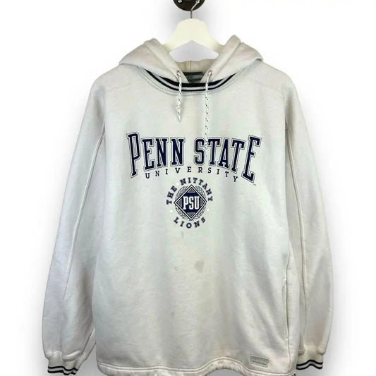 Vintage 90s Penn State Nittany Lions Collegiate Hooded Sweatshirt Size Medium