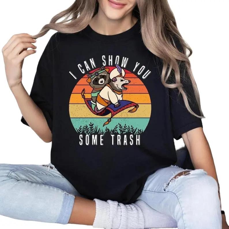 Vintage Aladdin Possum Raccoon Shirt, Funny Raccoon Lover Gift Hoodie, Sweatshirt | DripVista.com