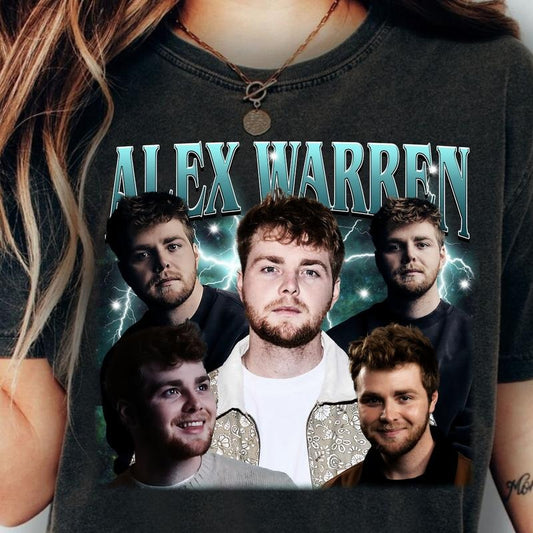 Vintage Alex Warren Unisex T Shirt, Tour Music Alex Warren Tour 2025, Gift For Fan Y