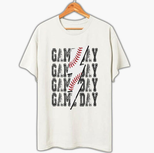Vintage Baseball Game Day Tee,  Baseball Boy TShirt, Baseball Lover Gift, Game Day Shirt, Sport Lover Gift Womenswear Top