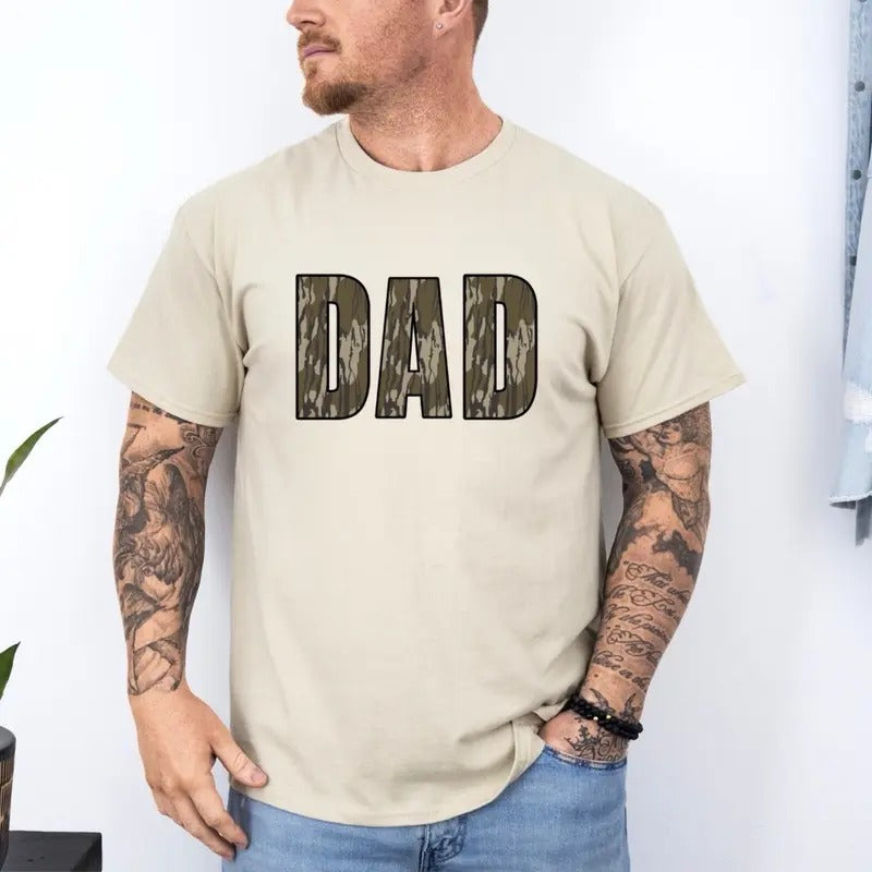 Vintage Camo Dad Shirt Hoodie, Sweatshirt | DripVista.com