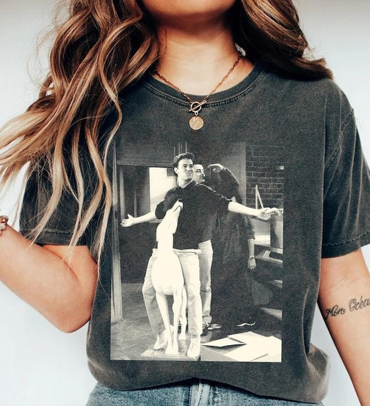 Vintage Chandler Bing T-Shirt, Matthew Perry Shirt, Classic Friends Chandler Tee, Retro Chandler Bing Shirt, Gift for Lovers