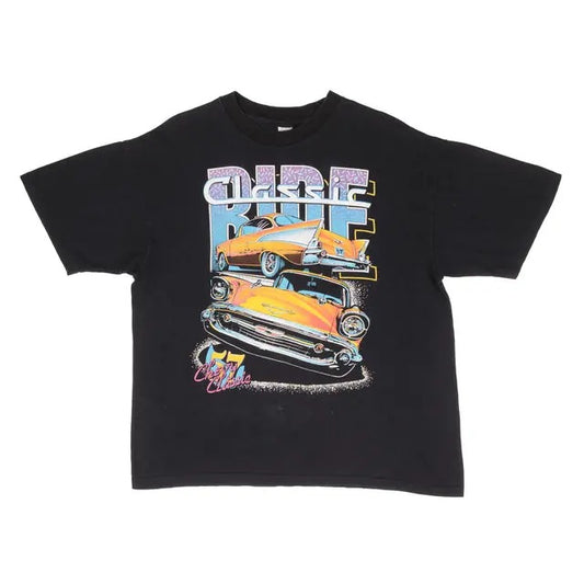 Vintage Chevy 1957 Classic Ride Car Tee Shirt, Sporty Tshirt For Men, Men's Clothes, Men's Tshirt Casual Cotton