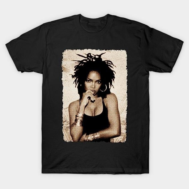 Lauryn Hill 80s 90s // Vintage Distressed T-Shirt Hoodie, Sweatshirt | DripVista.com
