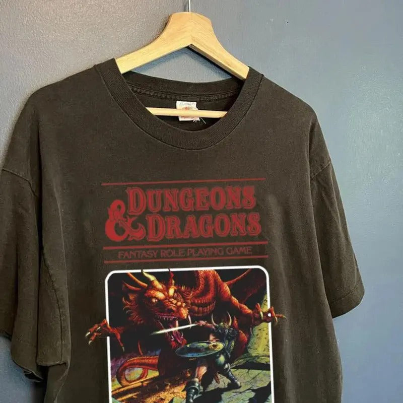 Vintage Dungeons & Dragons 1974 shirt, DnD shirt, Dungeon Master shirt Menswear Top Menswear Top Streetwear Tshirt