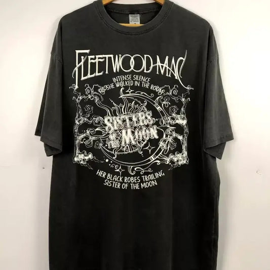 Vintage Fleetwood Mac  Shirt, Fleetwood Mac Rock Music, Fleetwood Underwear Streetwear Crewneck