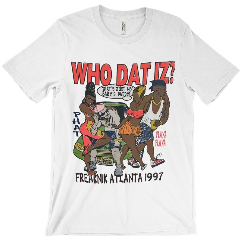 Vintage Frea.knik At.lan.ta 1997 T-Shirt – Retro Hip-Hop Festival Unisex Tee Hoodie, Sweatshirt | DripVista.com