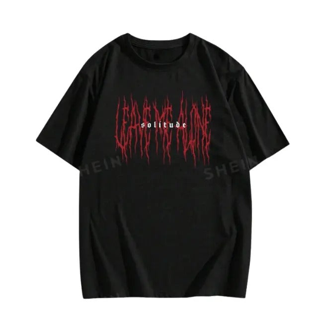 Vintage Goth Men Letter Y2k  Graphic Tee, Sweatshirt, Hoodie Gift For Women Top Womenswear Underwear Cotton Polyester Streetwear