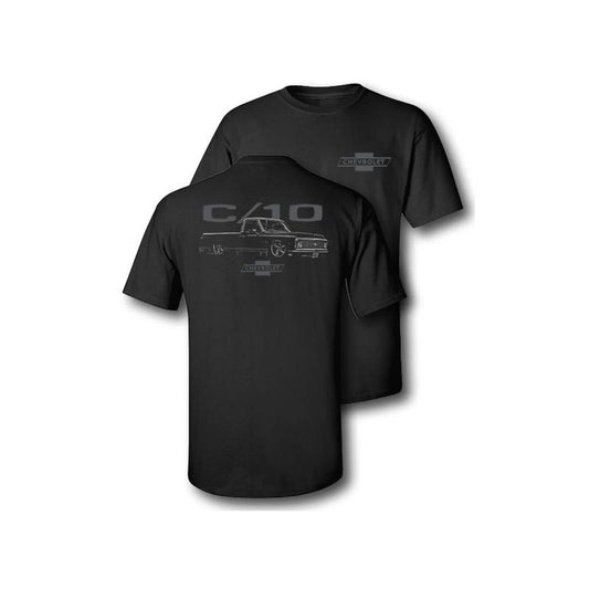 Vintage Graphic Tee Chevy C10 Legend Men's Cotton Tee Old School Chevy Tee Gift for Him Truck Shirt Classic Chevy Truck Casual Menswear Streetwear Tshirt Tops Biker Trouser Jeans Dress Shortsleeve Tropical  Crewneck Neck Graphic Streetwear T-shirt