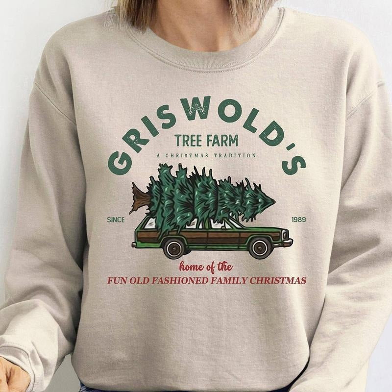 Vintage Griswold Christmas Crewneck Sweatshirt, Hoodie, T-shirt, Cute Christmas Gifts | DripVista.com