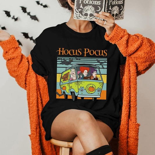 Vintage Hocus Pocus Sweatshirt Hocus Pocus Halloween Shirt Sanderson Sisters Sweatshirt Halloween Party 2024 Shirt Cute Halloween Outfit