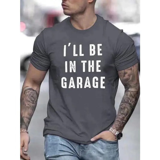 Vintage Humor Graphic Print T-Shirt - Casual Short Sleeve Tees for Men - Summer Fashion Essential with Relaxed Fit and Soft Fabric Made in USA