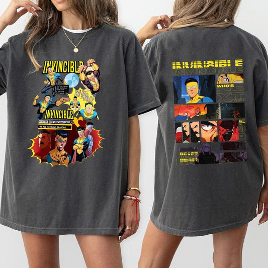 Vintage Invincible TV Show Mark Invincible shirt, Superhero Fan Gift, Comic Book Bootleg Fan Tee