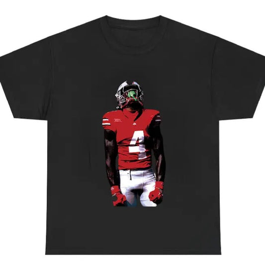 Vintage Jeremiah Smith - #Ohio.S Football Graphic Tees, Sweatshirt Crew Neck, Menswear Top, Womenswear Top Underwear Streetwear Tropical