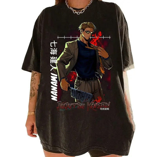 Vintage Kento Nanami Tee, Anime Nostalgia at Its Best Sweatshirt, Hoodie, Comfort Colors