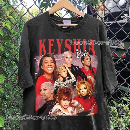 Vintage Keyshia Cole T-Shirt, The Love Hard Tour 2024 T-Shirt, Keyshia Cole ConcerT-Shirt, Keyshia Cole Fan Gift
