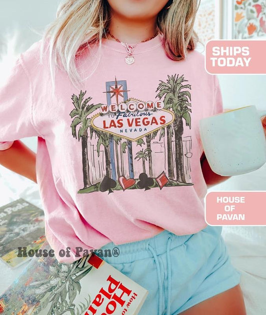 Vintage Las Vegas Shirt Vegas Baby Shirt Las Vegas Trip Tee Bachelorette Party Shirt Vintage Gift For Her