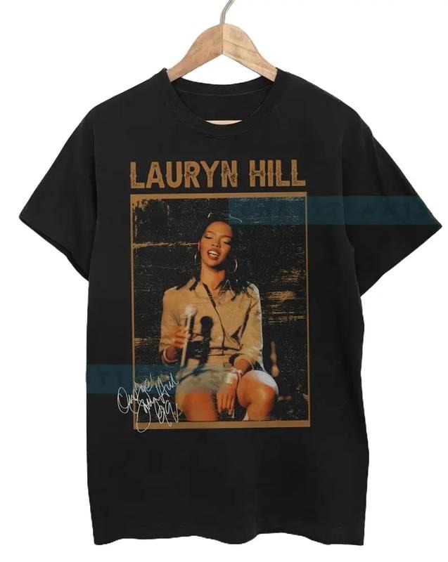 Vintage Lauryn Hill shirt, Lauryn Hill Fans Shirt, Rock pop music shirt Classic Cotton Hoodie, Sweatshirt | DripVista.com