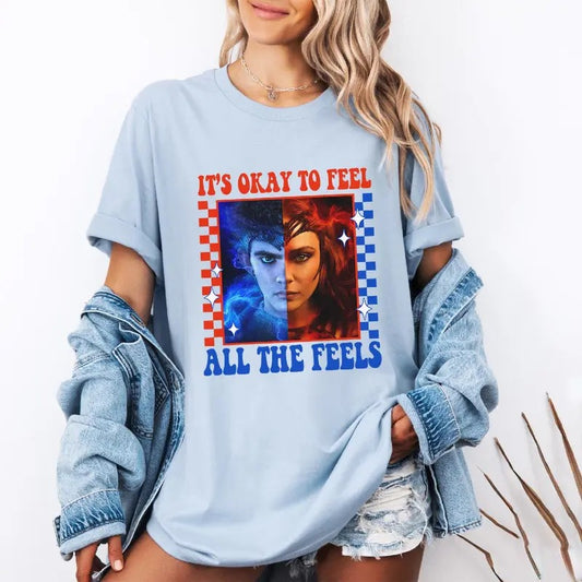 Vintage Movies Tshirt Billy Shirt, All Along It's Okay To fell All the Feels Shirt