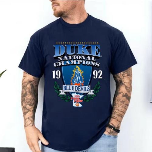 Vintage NCAA Duke Blue Devils T-Shirt, Graphic Vintage T-Shirt, Full Color T-Shirt, Unisex T-Shirt