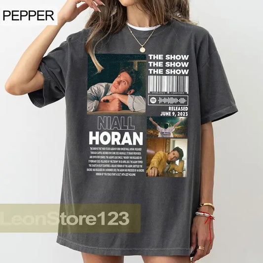 Vintage Niall Horan T-Shirt, The Show Tour 2024 T-Shirt, The Show Album 90s Tee