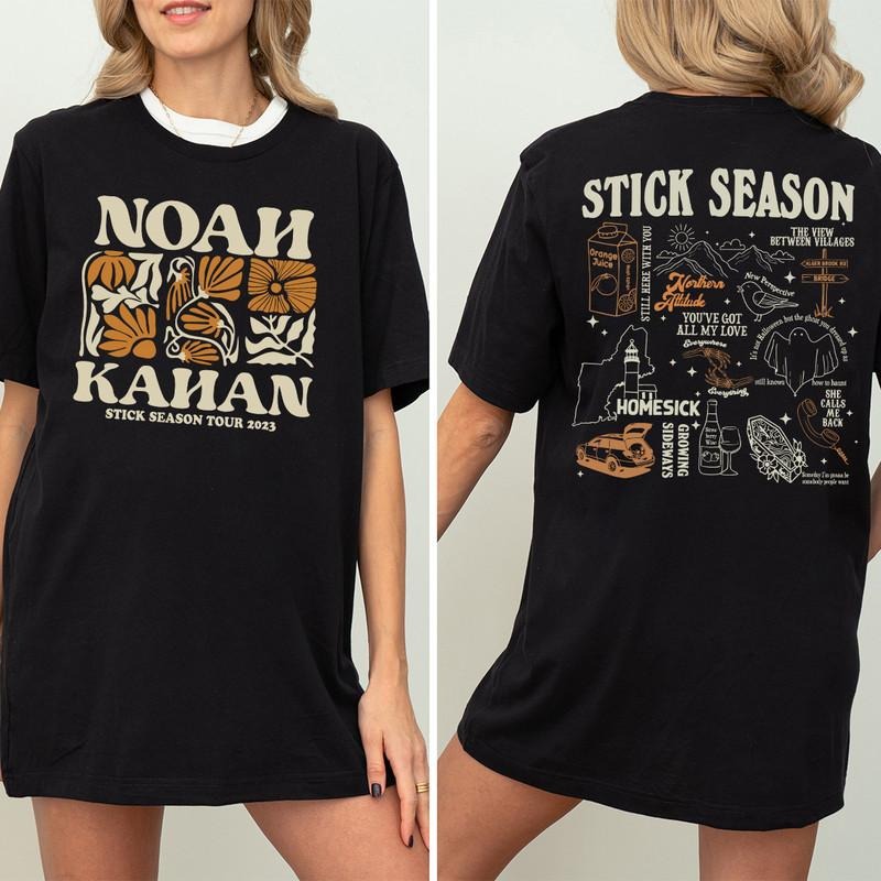 Vintage Noah Kahan Stick Season Tour Shirt, Noah Kahan Folk Pop Music, Country Music, Noah Kahan Stick Season Tour Sweatshirt