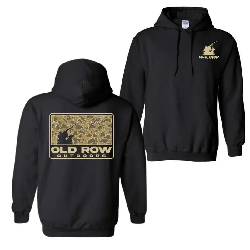 Vintage Old Row Outdoors Dog 80s T-Shirt Sweatshirt Hoodie, Trending Unisex Shirt, For Men, For Women | DripVista.com