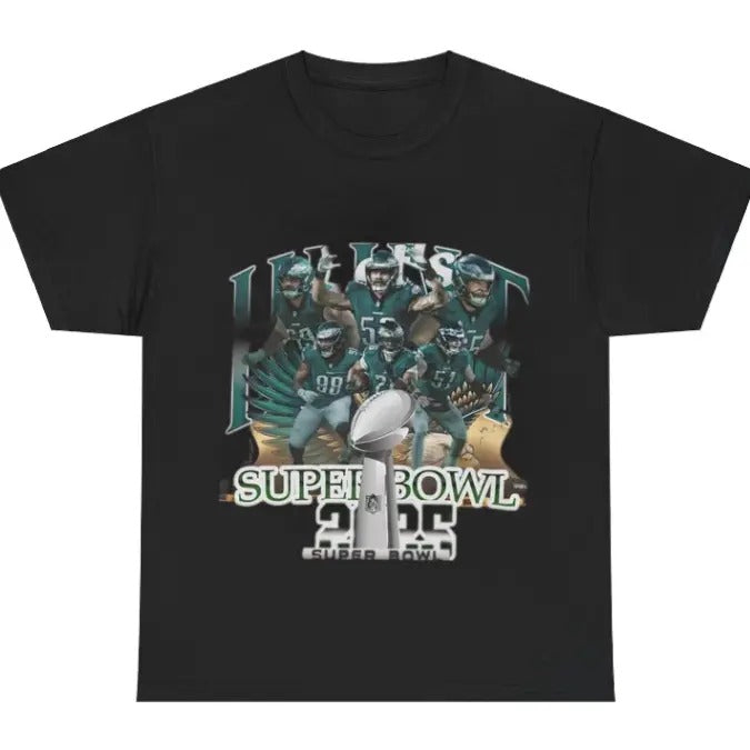 Vintage P.EAGLE.SSS 2025 Shirt, Sweatshirt, 2025 Superbowl Champions Funny Graphic Tee Menswear Top, Womenswear Top Streetwear