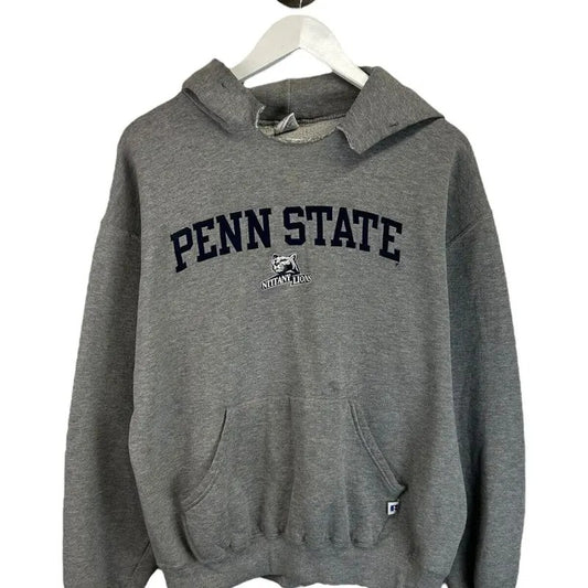 Vintage Penn State Nittany Lions NCAA Collegiate Hooded Sweatshirt Size Large
