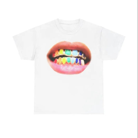 Vintage Rainbow Grill Lover Graphic Tee, Sweatshirt, Hoodie Size S-3XL,Gift For Women Top Womenswear Underwear Humen