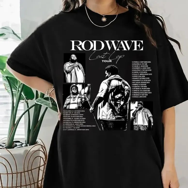 Vintage Rod Wave T-Shirt, Concert Tee, Rod Graphic Tee Hoodie, Sweatshirt | DripVista.com